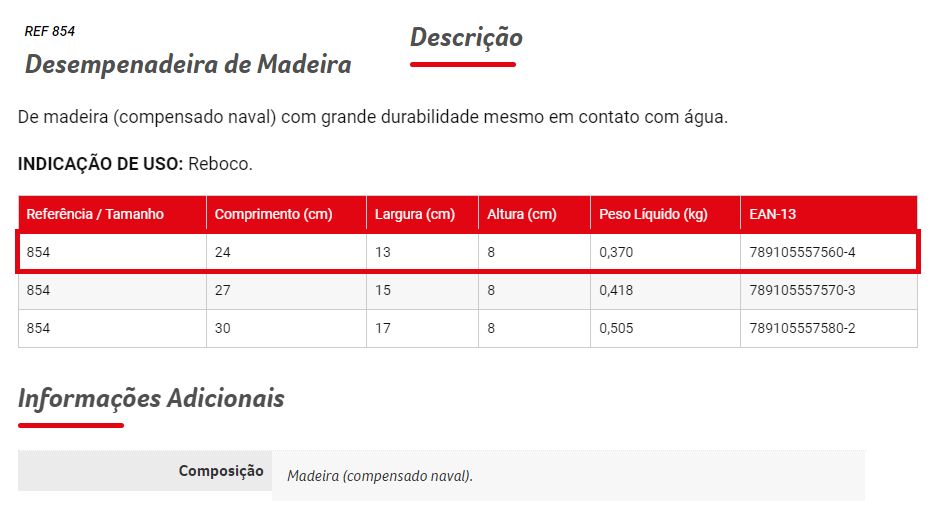 Desemp Mad 13X24 854 Condor
