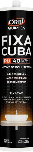 Adesivo Pu Fixa Cuba 380Gr Orbi Adesivo Pu Fixa Cuba 380Gr Orbi