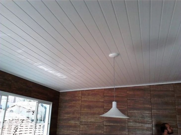 Forro Pvc Gemini 5,00Mts 200mm Neve
