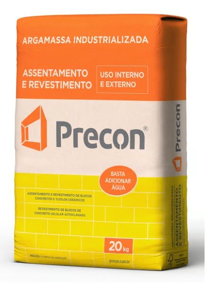 Massa Pronta Flex Reboco 20Kg Precon Massa Pronta Flex Reboco 20Kg Precon