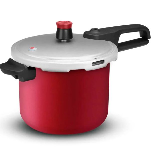 Panela Pressao Segura 4,5L Verm P2584404 ...
