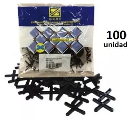 Espacador Piso Cruz 1,5mm C/100 Famastil