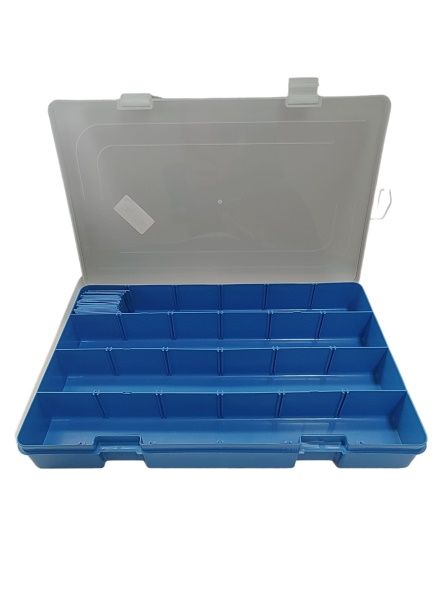 Caixa Organizador Grande 17,3X24,1X4,8 Cr... Caixa Organizador Grande 17,3X24,1X4,8 Cr...