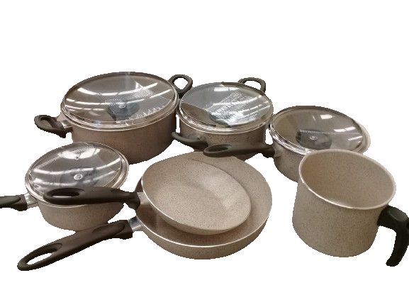 Conjunto 07 Pan Suprema Vanilla 7244/101 ...