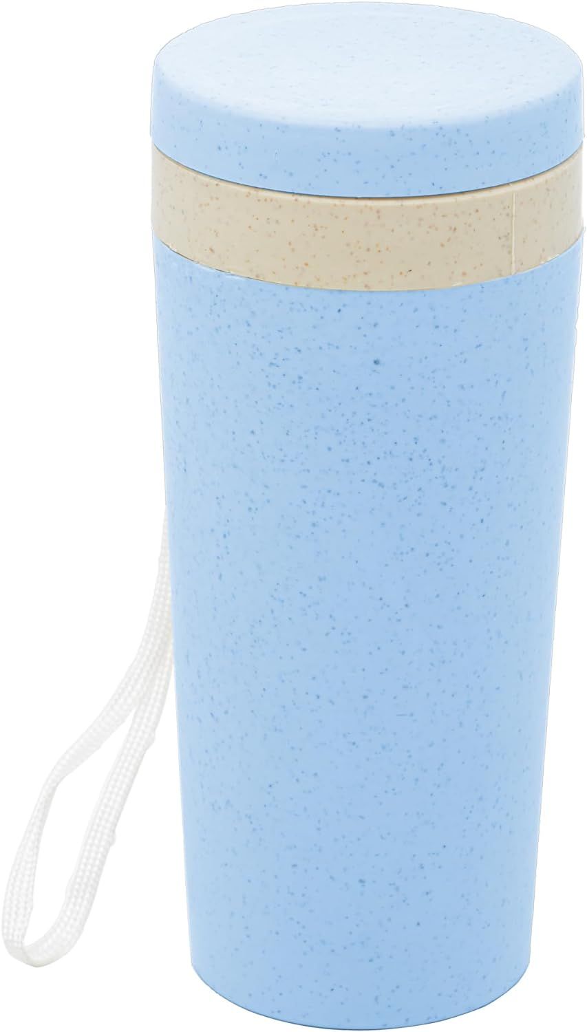 Copo Termico Bambu Azul C/ Alça 310Ml 492...