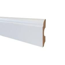 Rodape Clean Cor: Branco 2,10m Durafloor
