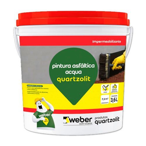 Pintura Asfaltica Gl 3,6L Quartzolit