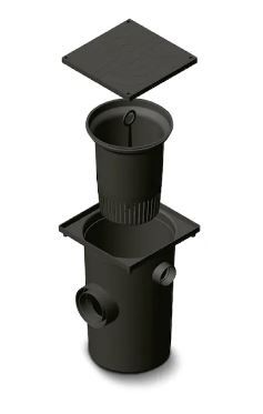 Caixa Sifonada C/Cesto P/Limp 12L Taf Caixa Sifonada C/Cesto P/Limp 12L Taf