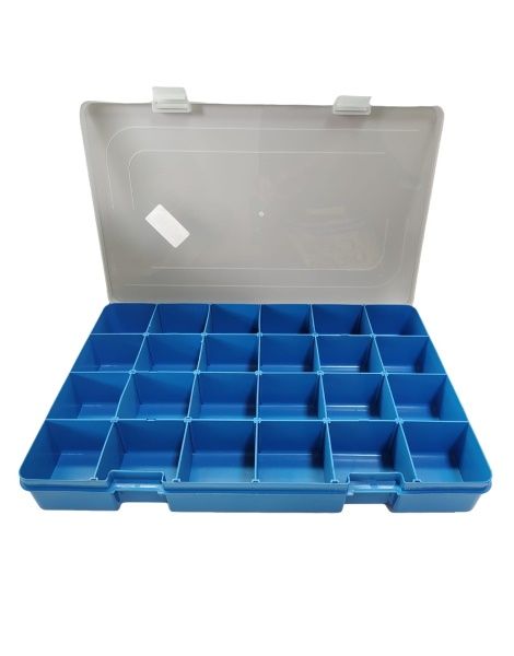 Caixa Organizador Grande 17,3X24,1X4,8 Cr... Caixa Organizador Grande 17,3X24,1X4,8 Cr...