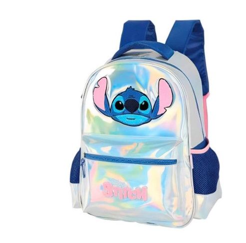 Mochila P/ Costas Prata Stitch Is41681Sc Mochila P/ Costas Prata Stitch Is41681Sc