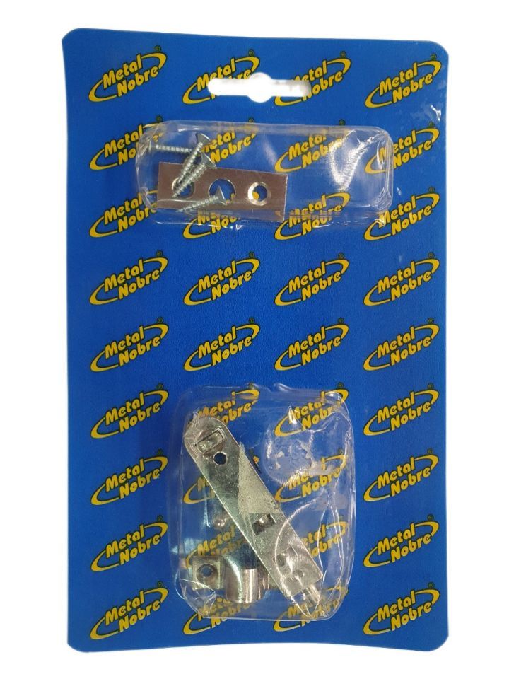 Ferrolho Cromado Latao 6Cm Metal Nobre Ferrolho Cromado Latao 6Cm Metal Nobre