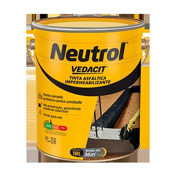 Neutrol Pintura Asfaltica 18L Vedacit