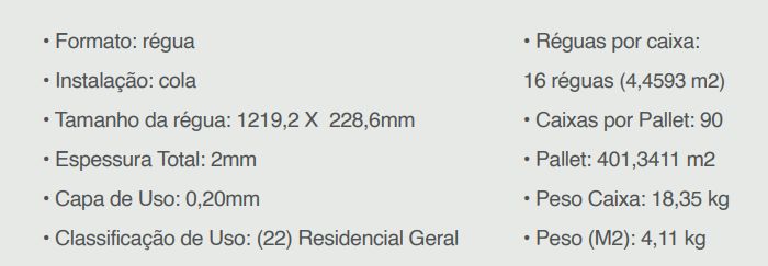 Piso Vinilico Eco Home, Regua 0,20x228,6x... Piso Vinilico Eco Home, Regua 0,20x228,6x...