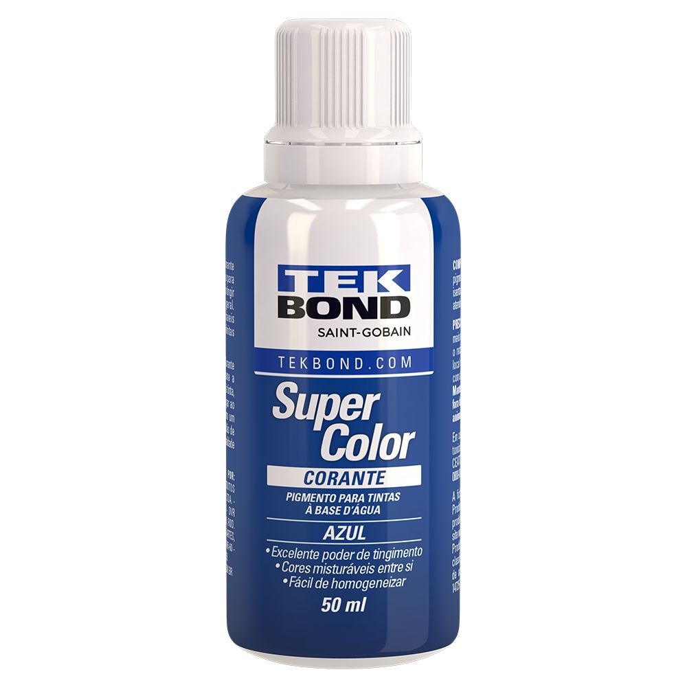 Corante Liquido Az 50Ml Tekbond