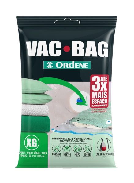 Saco Plast Vac Bag Xg 80X100Cm 55600 Ordene Saco Plast Vac Bag Xg 80X100Cm 55600 Ordene