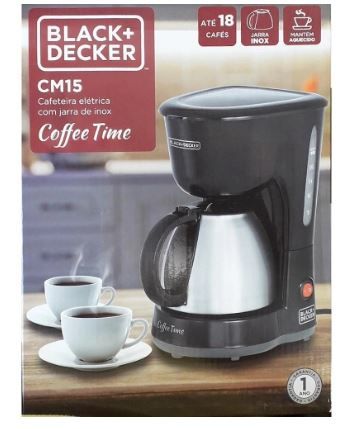 Cafeteira Eletrica 18 Caf 600W 127V Cm15B...