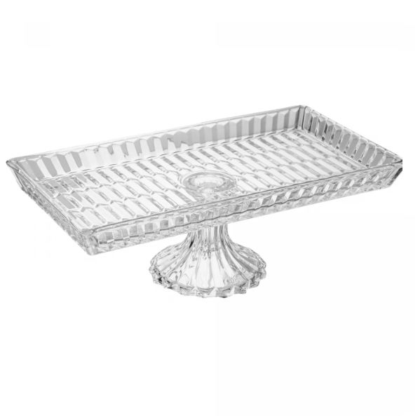 Travessa Geneva com Pé 34,5cm x 18,5cm x ... Travessa Geneva com Pé 34,5cm x 18,5cm x ...