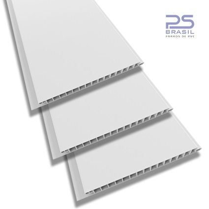 Forro Pvc Liso 3,00Mts 200mm Neve