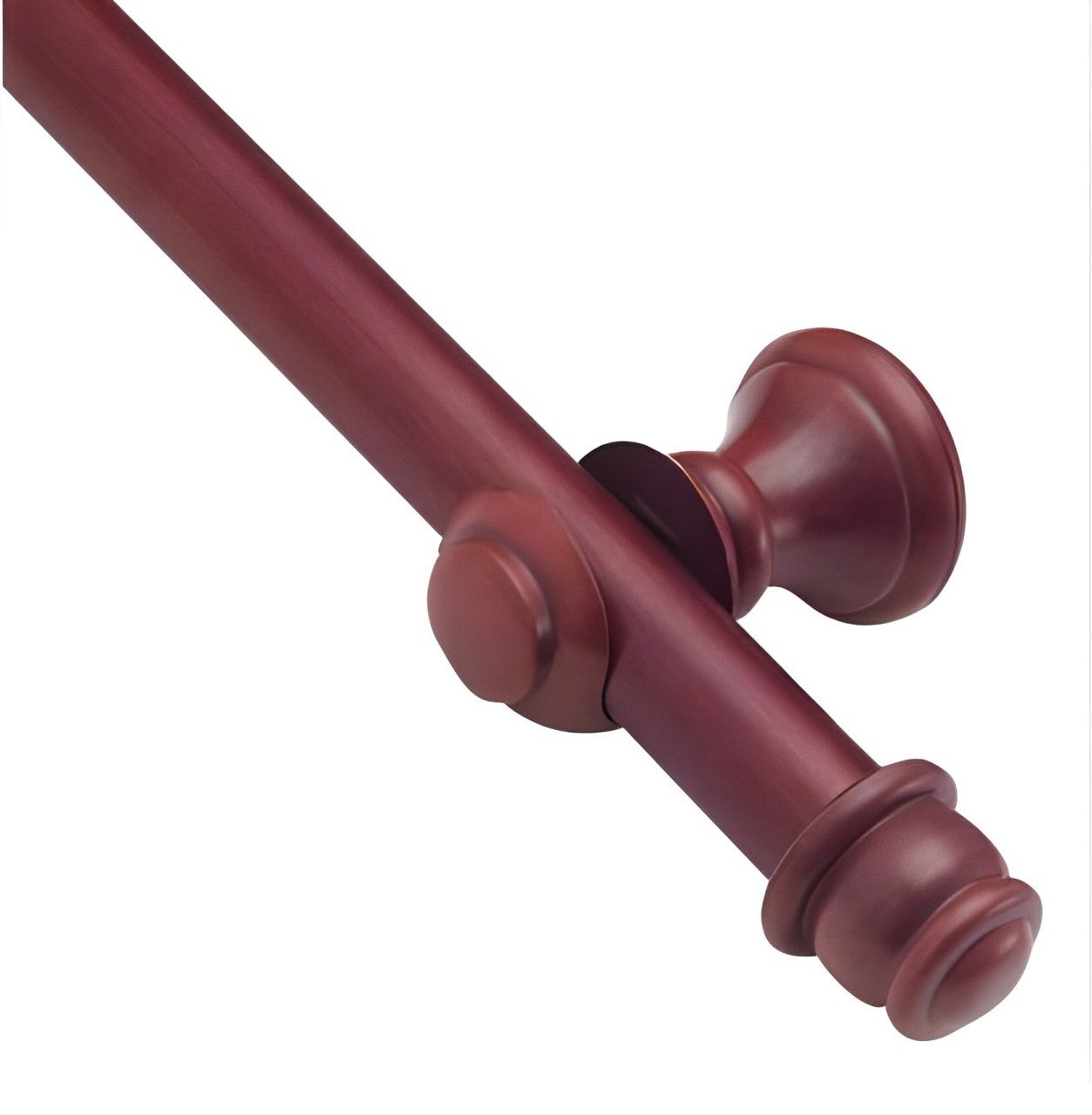 Varao Cortina 1,5MT Mogno 19MM - 4617 Garfox