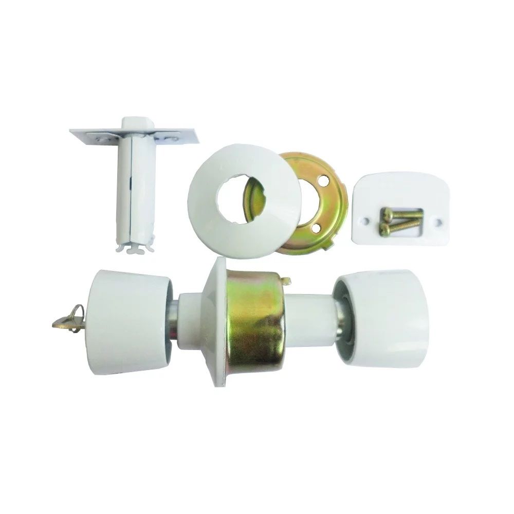 Fechadura Tubular P/Divisoria Branca Fechadura Tubular P/Divisoria Branca