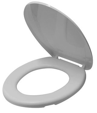 Assento Pvc Oval Linea Light Cz Mebuki Assento Pvc Oval Linea Light Cz Mebuki