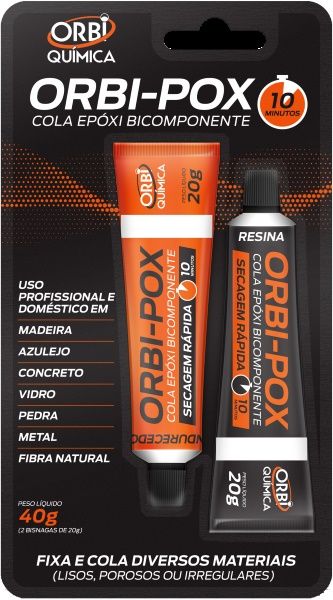 Cola Epoxi Bicomponente 20G Orbi