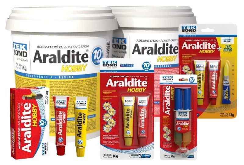 Araldite Hobby 10 Min 06Gr Blister Tekbond 