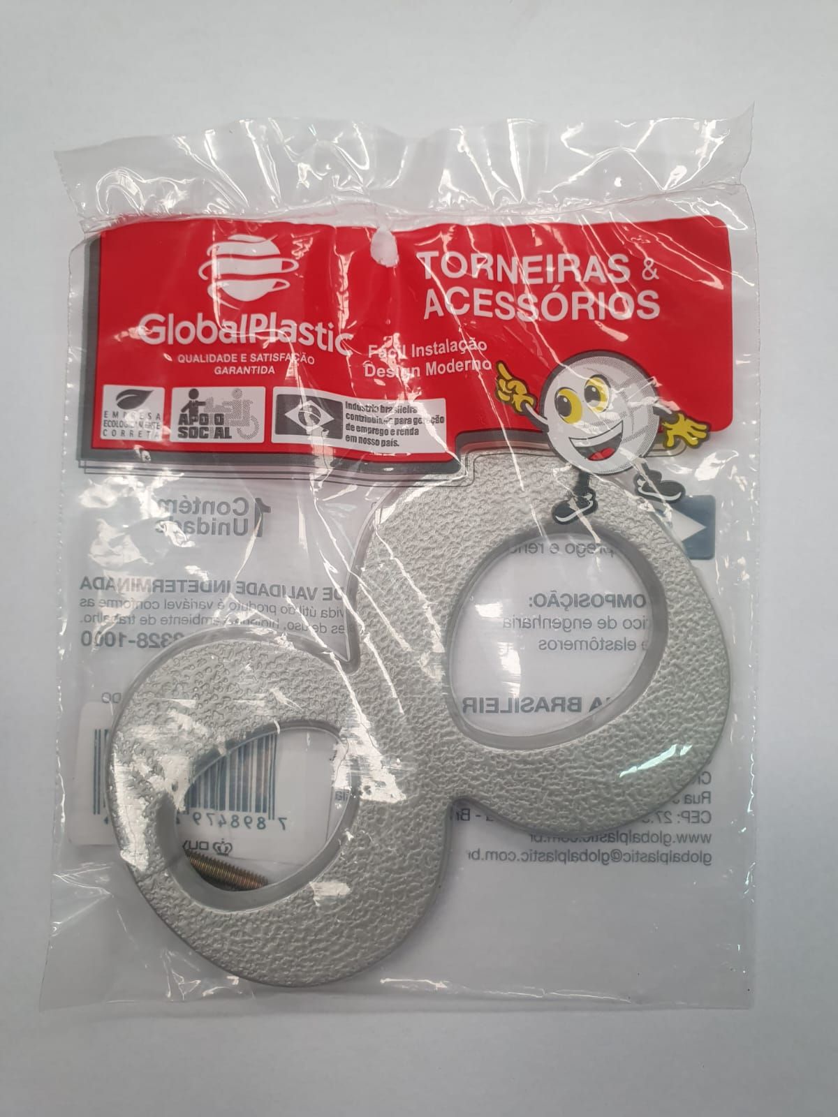 Numero Resid 8 Aluminio Global Plastic