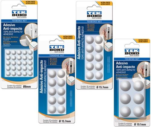 Protetor Adesivo Anti Impacto 10mm Tekbond