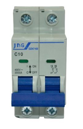 Disjuntor Bipolar C10A Jng