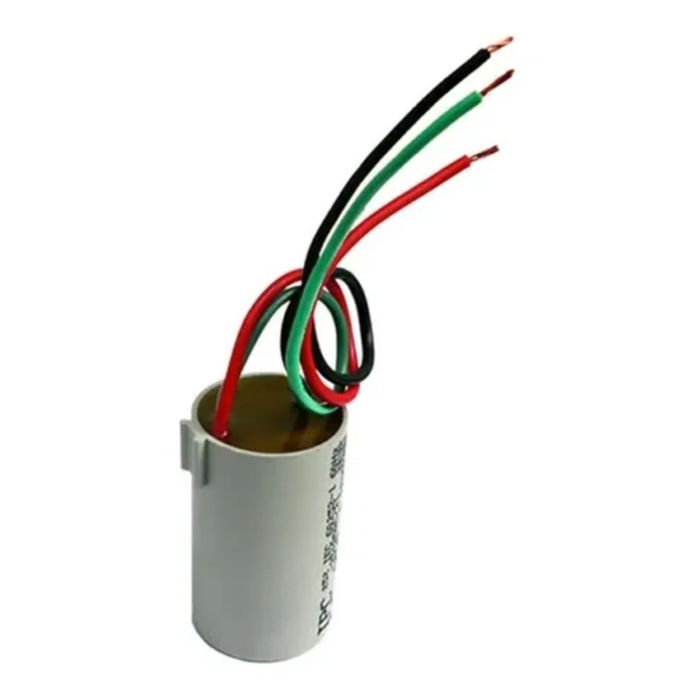 Capacitor 4+6Uf 250V 03 Fios Delta