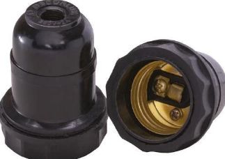 Bocal Para Ventilador E Lustre E27 Com Ro...