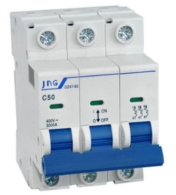 Disjuntor Tripolar C50A Jng Disjuntor Tripolar C50A Jng