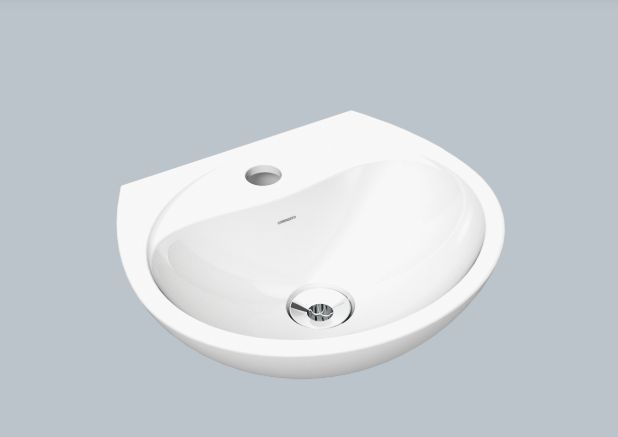 Lavatorio Suspenso Way Branco LS-30 Loren...