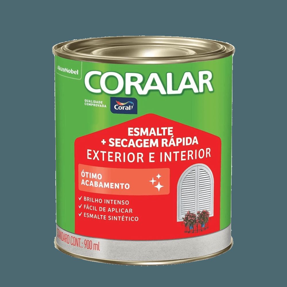 Esmalte Sint Marfim BR 900Ml Coral Esmalte Sint Marfim BR 900Ml Coral