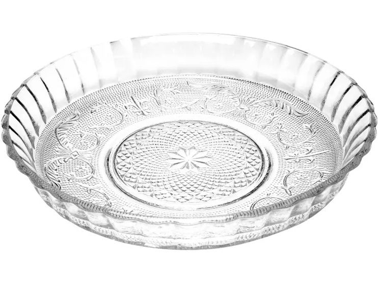 Prato para Bolo de Vidro King 30cm x 6cm ...