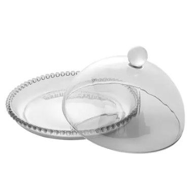Queijeira Cristal Pearl 20X12 Cm 28268 Wolff Queijeira Cristal Pearl 20X12 Cm 28268 Wolff