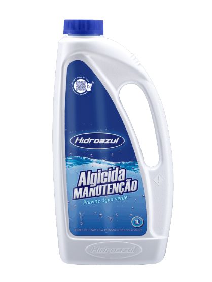 Algicida Manutencao 01L Hidroazul Algicida Manutencao 01L Hidroazul