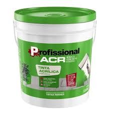 Tinta Acrilica Profissional Branco Gelo F...