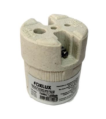 Bocal Porc P/ Plafonier E27 Foxlux Bocal Porc P/ Plafonier E27 Foxlux