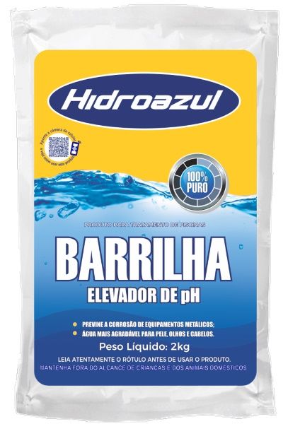 Barrilha Leve 2Kg Hidroazul Barrilha Leve 2Kg Hidroazul