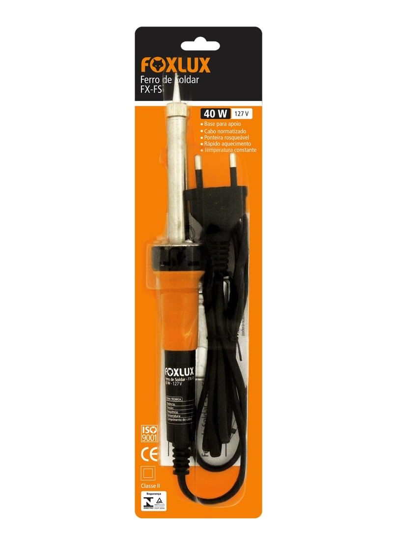 Ferro De Solda 127V 40W Foxlux Ferro De Solda 127V 40W Foxlux