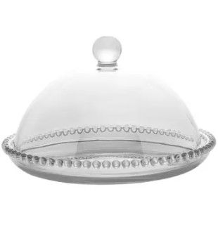 Queijeira Cristal Pearl 20X12 Cm 28268 Wolff Queijeira Cristal Pearl 20X12 Cm 28268 Wolff