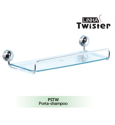 Porta Shampoo Twister Cr Steel Porta Shampoo Twister Cr Steel