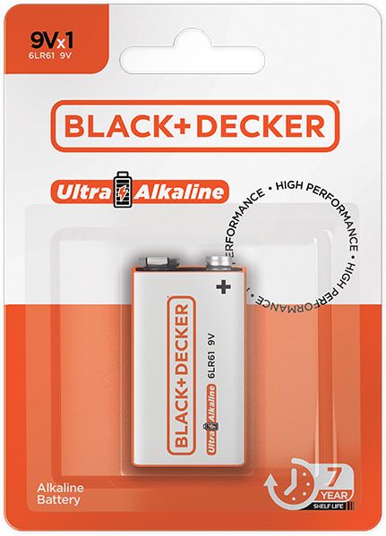 Bateria Alcalina 09V B&D