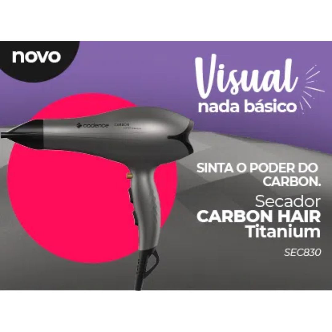Secador De Cabelos 127V 830 Cadence