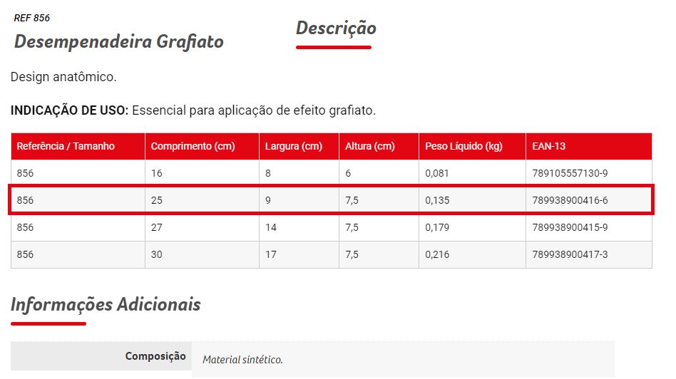 Desemp Grafiato Canto 09X25 856 Condor