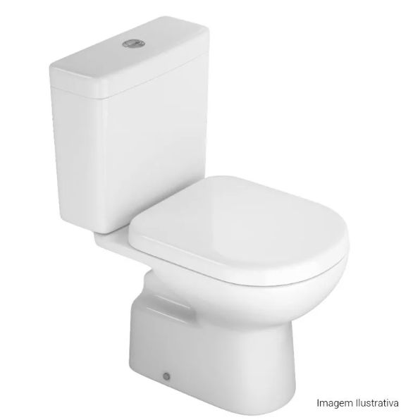 Bacia Para Caixa Acoplada Vogue Plus Bran...