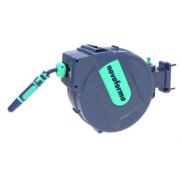 Carretel Retratil Autom C/Mang 25M Novaforma